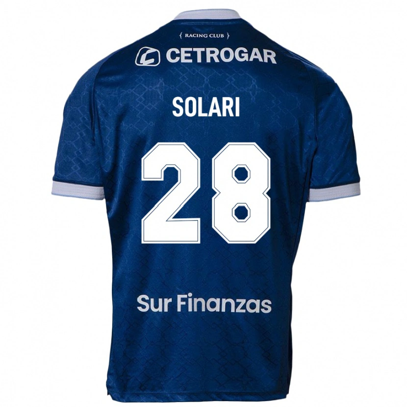 Danxen Kinder Santiago Solari #28 Himmelblau Auswärtstrikot Trikot 2025/26 T-Shirt Schweiz
