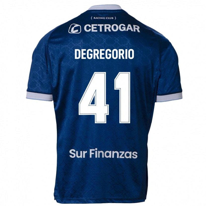 Danxen Kinder Ramiro Degregorio #41 Himmelblau Auswärtstrikot Trikot 2025/26 T-Shirt Schweiz