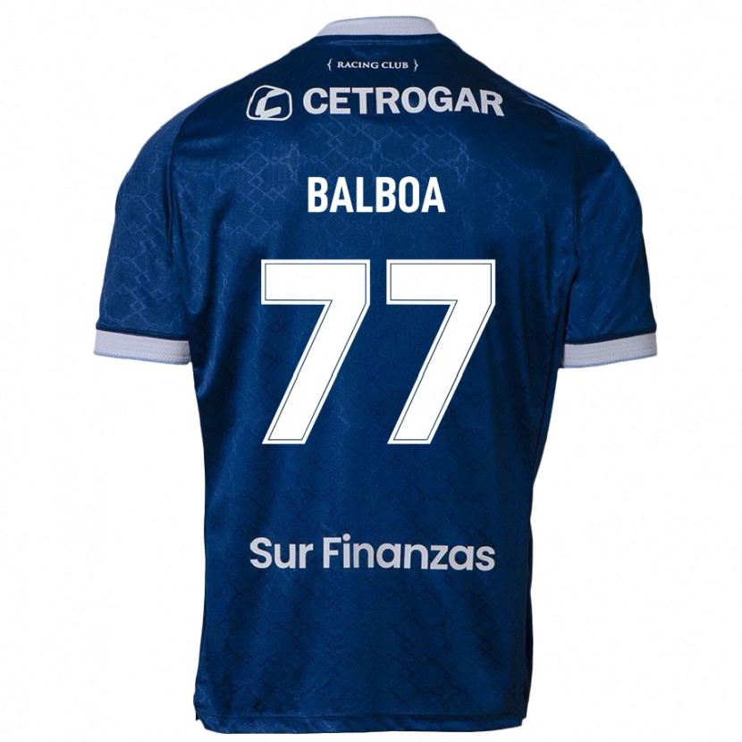 Danxen Kinder Adrián Balboa #77 Himmelblau Auswärtstrikot Trikot 2025/26 T-Shirt Schweiz