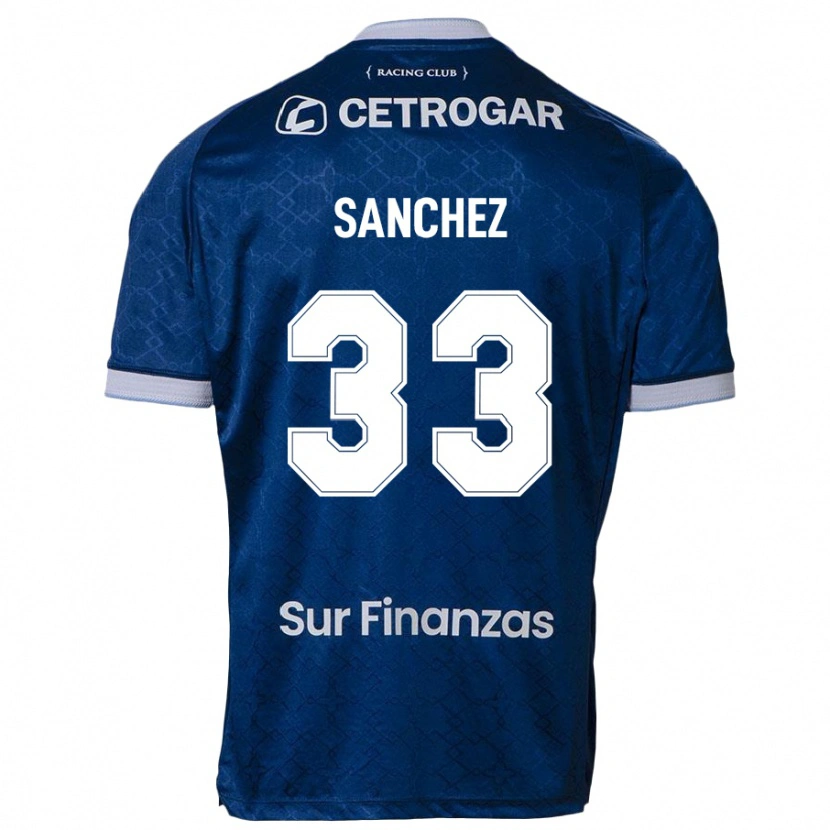 Danxen Kinder Sergio Sanchez #33 Himmelblau Auswärtstrikot Trikot 2025/26 T-Shirt Schweiz
