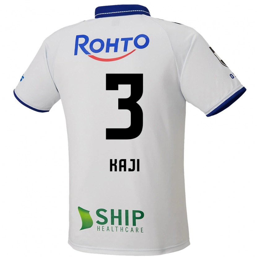Danxen Kinder Rihito Kaji #3 Blau Weiß Schwarz Auswärtstrikot Trikot 2025/26 T-Shirt Schweiz