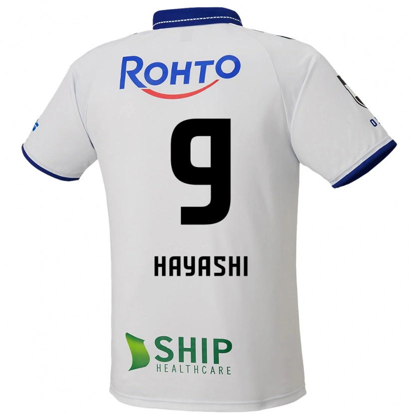 Danxen Kinder Daichi Hayashi #9 Blau Weiß Schwarz Auswärtstrikot Trikot 2025/26 T-Shirt Schweiz