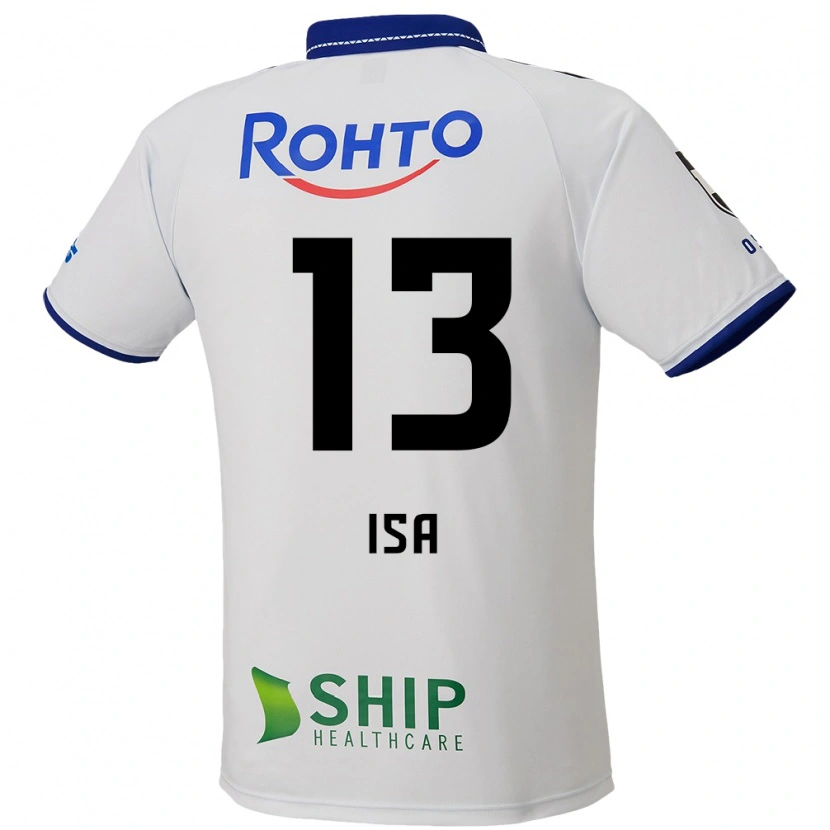 Danxen Kinder Isa Sakamoto #13 Blau Weiß Schwarz Auswärtstrikot Trikot 2025/26 T-Shirt Schweiz