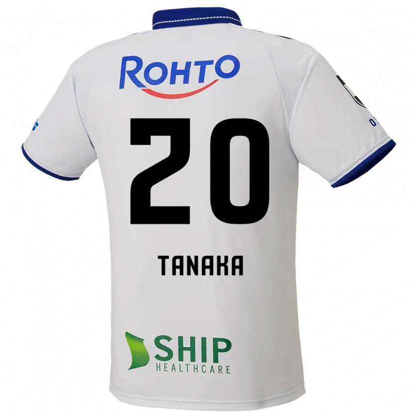 Danxen Kinder Hyoga Tanaka #20 Blau Weiß Schwarz Auswärtstrikot Trikot 2025/26 T-Shirt Schweiz