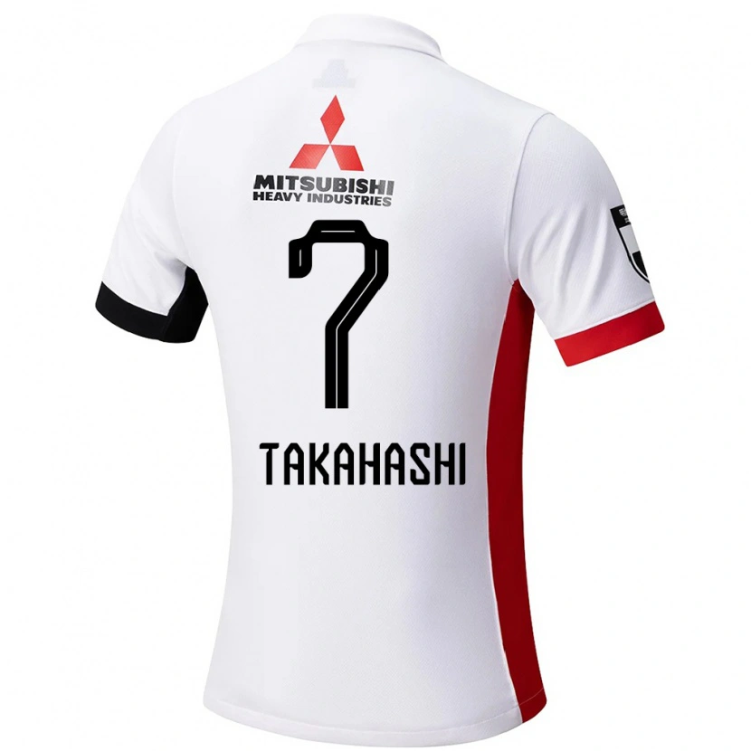 Danxen Kinder Hana Takahashi #7 Rot Weiß Auswärtstrikot Trikot 2025/26 T-Shirt Schweiz