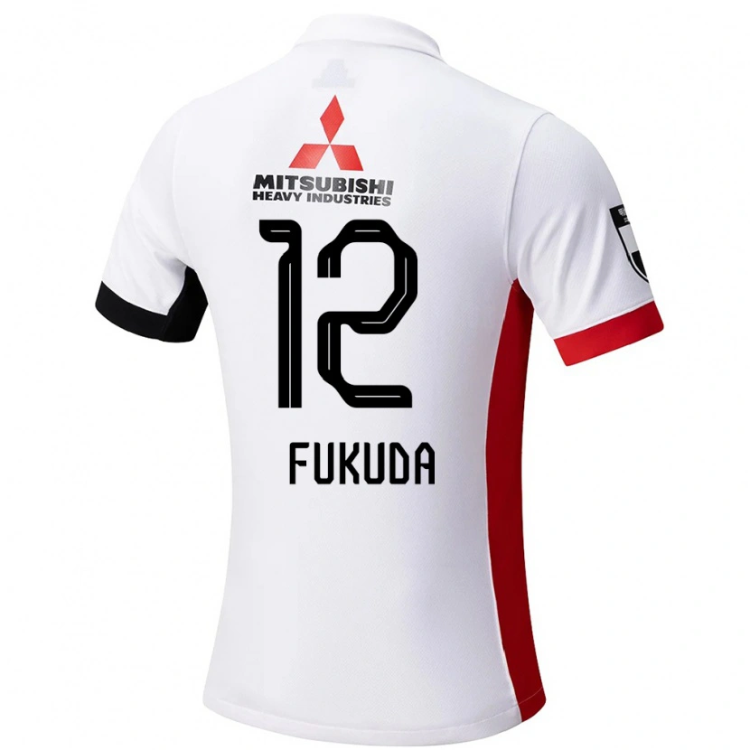 Danxen Kinder Shiori Fukuda #12 Rot Weiß Auswärtstrikot Trikot 2025/26 T-Shirt Schweiz