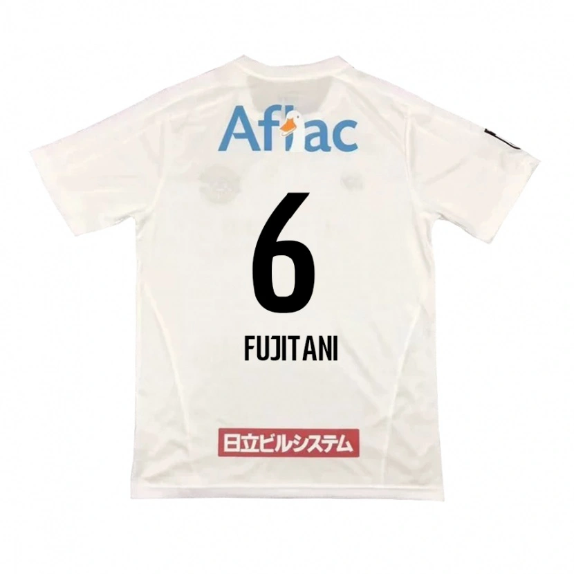 Danxen Kinder Atsuto Fujitani #6 Schwarz Gelb Auswärtstrikot Trikot 2025/26 T-Shirt Schweiz