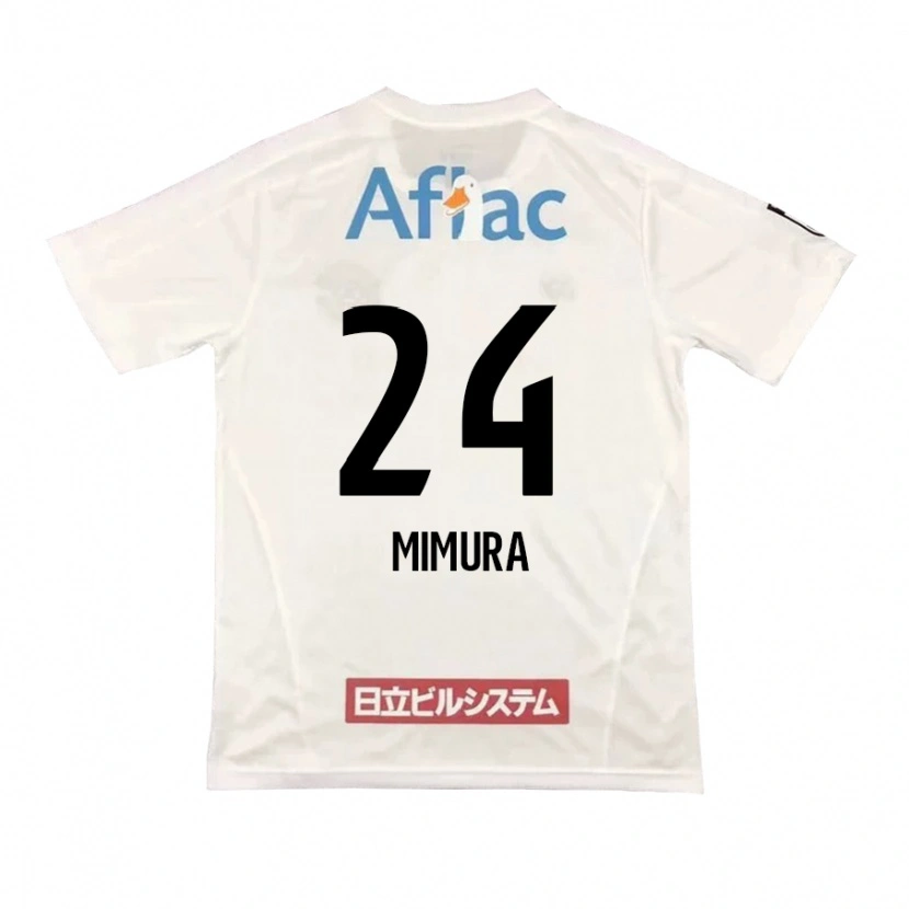 Danxen Kinder Kaname Mimura #24 Schwarz Gelb Auswärtstrikot Trikot 2025/26 T-Shirt Schweiz