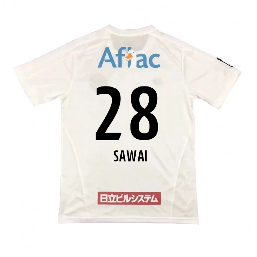 Danxen Kinder Retsu Sawai #28 Schwarz Gelb Auswärtstrikot Trikot 2025/26 T-Shirt Schweiz