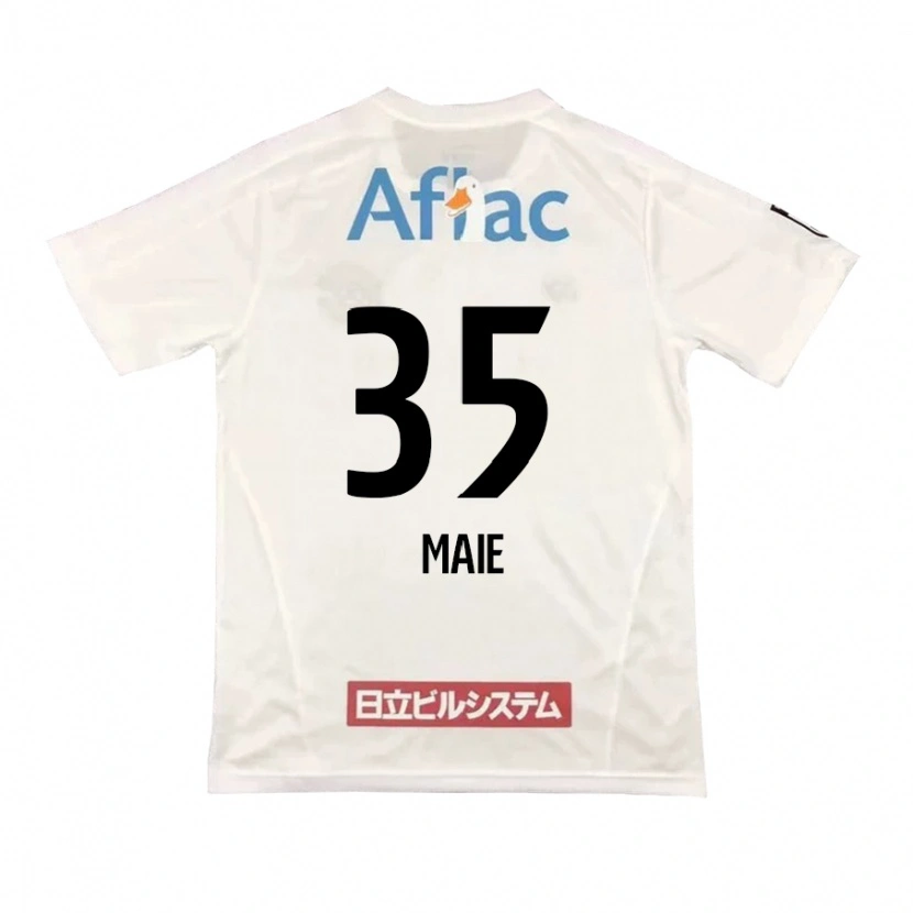 Danxen Kinder Hidetaka Maie #35 Schwarz Gelb Auswärtstrikot Trikot 2025/26 T-Shirt Schweiz