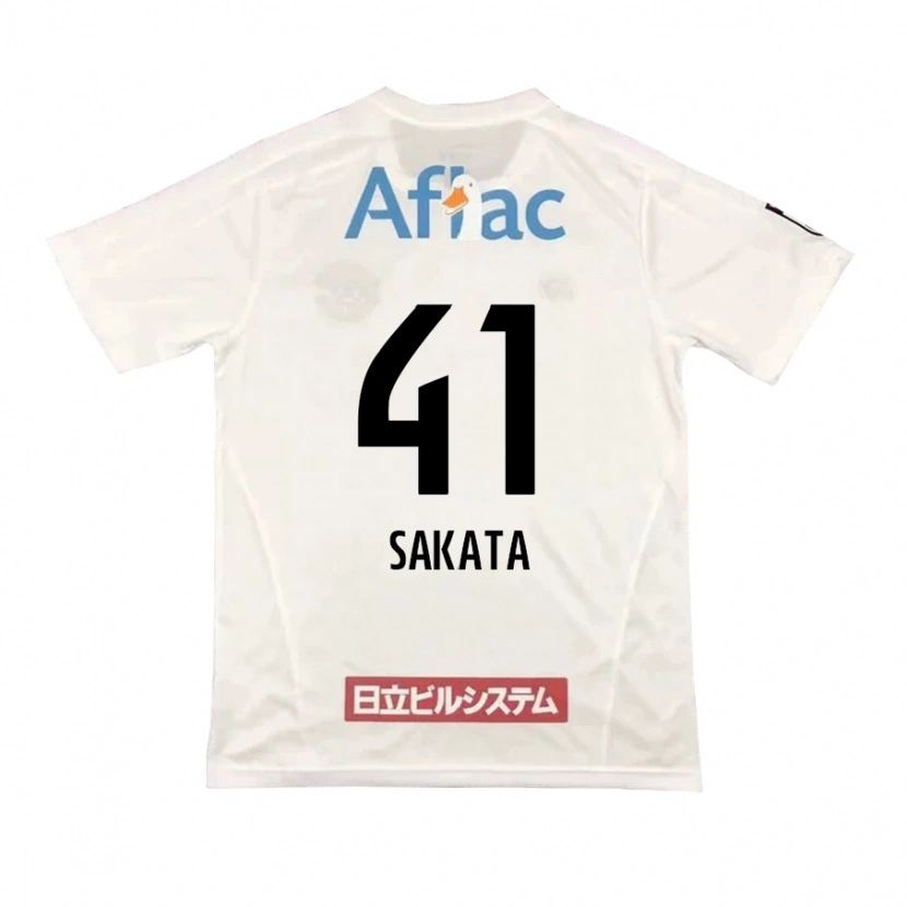 Danxen Kinder Daiki Sakata #41 Schwarz Gelb Auswärtstrikot Trikot 2025/26 T-Shirt Schweiz