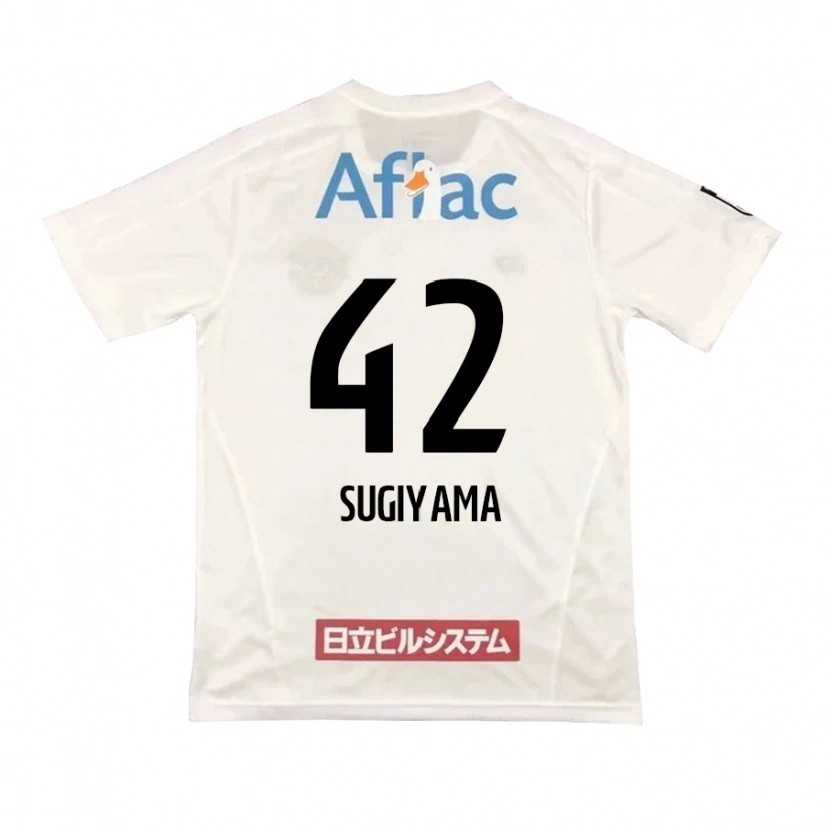 Danxen Kinder Shunnosuke Sugiyama #42 Schwarz Gelb Auswärtstrikot Trikot 2025/26 T-Shirt Schweiz