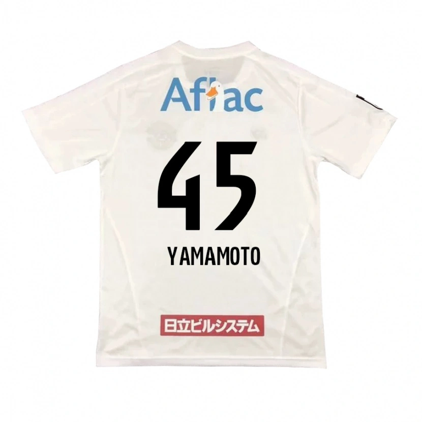 Danxen Kinder Ota Yamamoto #45 Schwarz Gelb Auswärtstrikot Trikot 2025/26 T-Shirt Schweiz