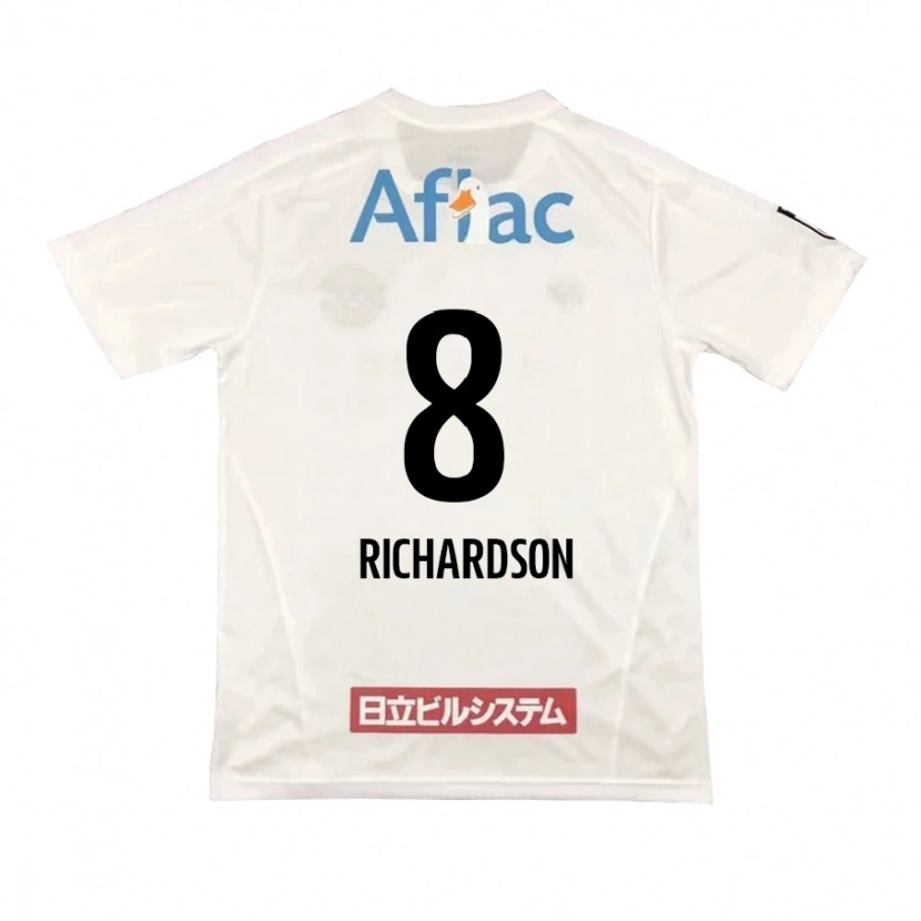 Danxen Kinder Richardson #8 Schwarz Gelb Auswärtstrikot Trikot 2025/26 T-Shirt Schweiz