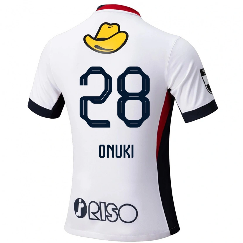 Danxen Kinder Rui Onuki #28 Rot Schwarz Auswärtstrikot Trikot 2025/26 T-Shirt Schweiz