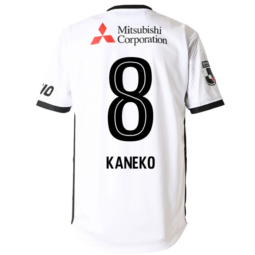 Danxen Kinder Shunsuke Kaneko #8 Königsblau Weiß Auswärtstrikot Trikot 2025/26 T-Shirt Schweiz