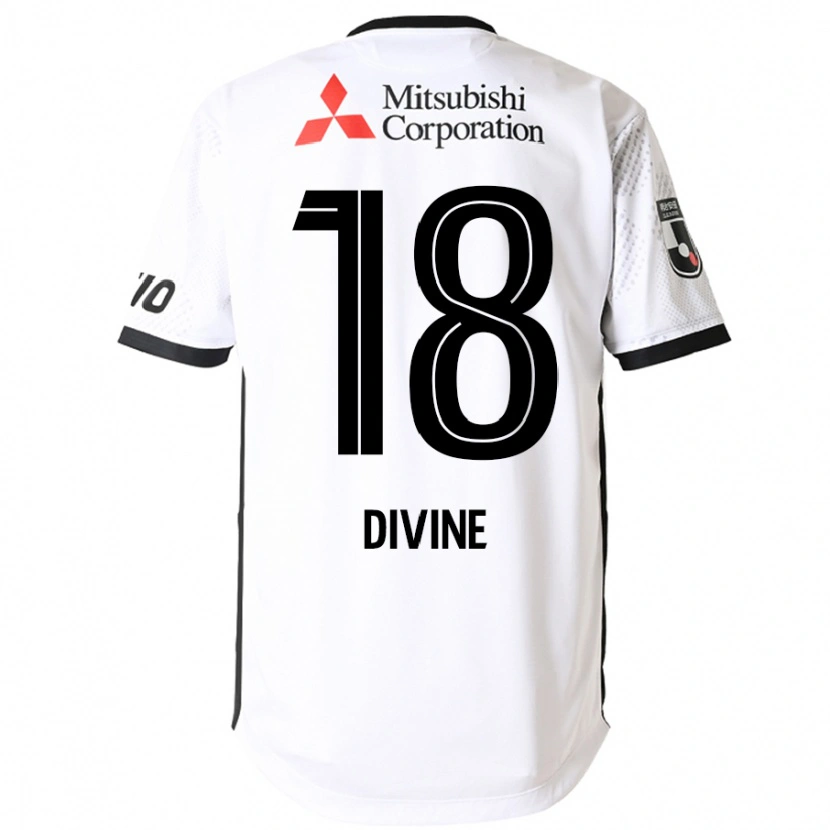Danxen Kinder Divine Chinedu Otani #18 Königsblau Weiß Auswärtstrikot Trikot 2025/26 T-Shirt Schweiz