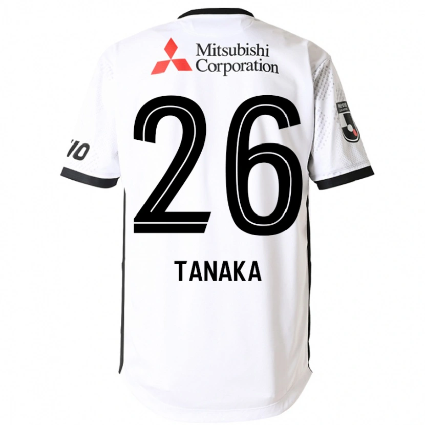 Danxen Kinder Haruto Tanaka #26 Königsblau Weiß Auswärtstrikot Trikot 2025/26 T-Shirt Schweiz