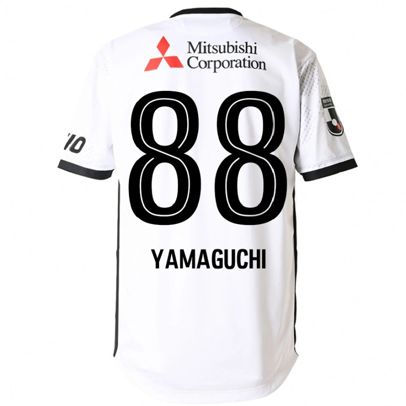 Danxen Kinder Taiyo Yamaguchi #88 Königsblau Weiß Auswärtstrikot Trikot 2025/26 T-Shirt Schweiz