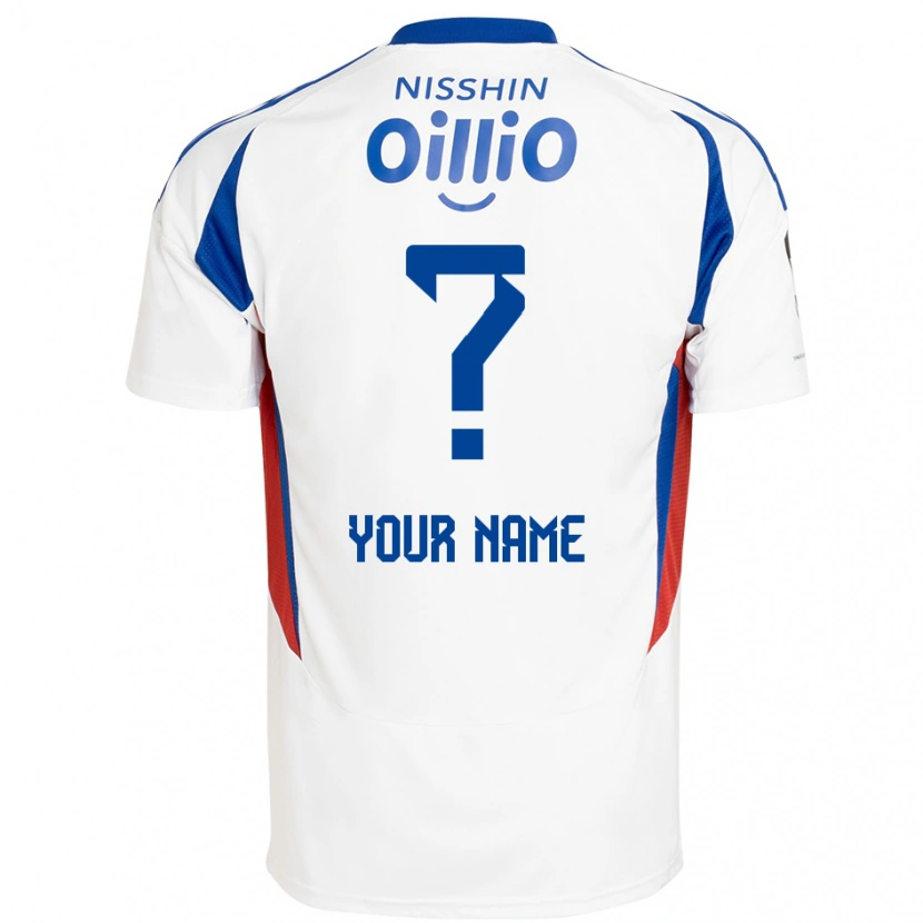 Danxen Kinder Ihren Namen #0 Königsblau Weiß Auswärtstrikot Trikot 2025/26 T-Shirt Schweiz