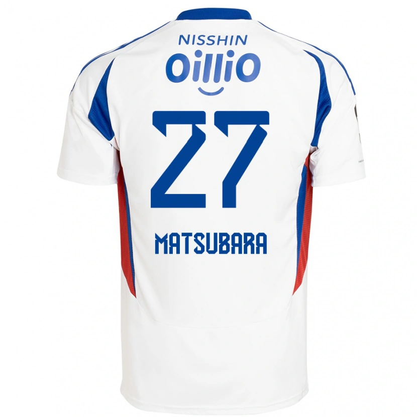 Danxen Kinder Ken Matsubara #27 Königsblau Weiß Auswärtstrikot Trikot 2025/26 T-Shirt Schweiz