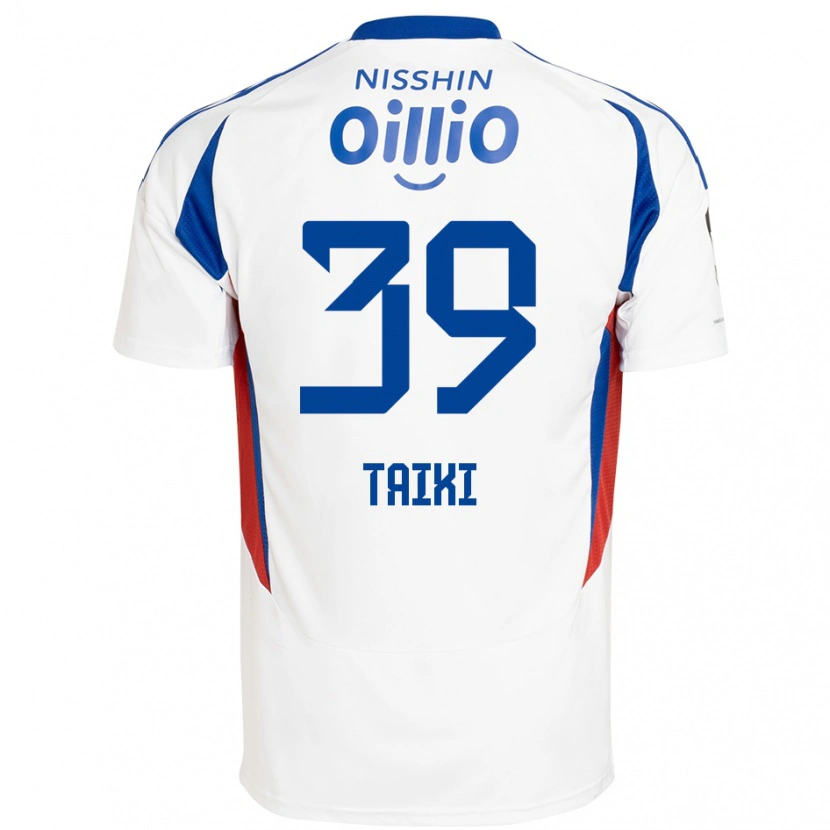 Danxen Kinder Taiki Watanabe #39 Königsblau Weiß Auswärtstrikot Trikot 2025/26 T-Shirt Schweiz