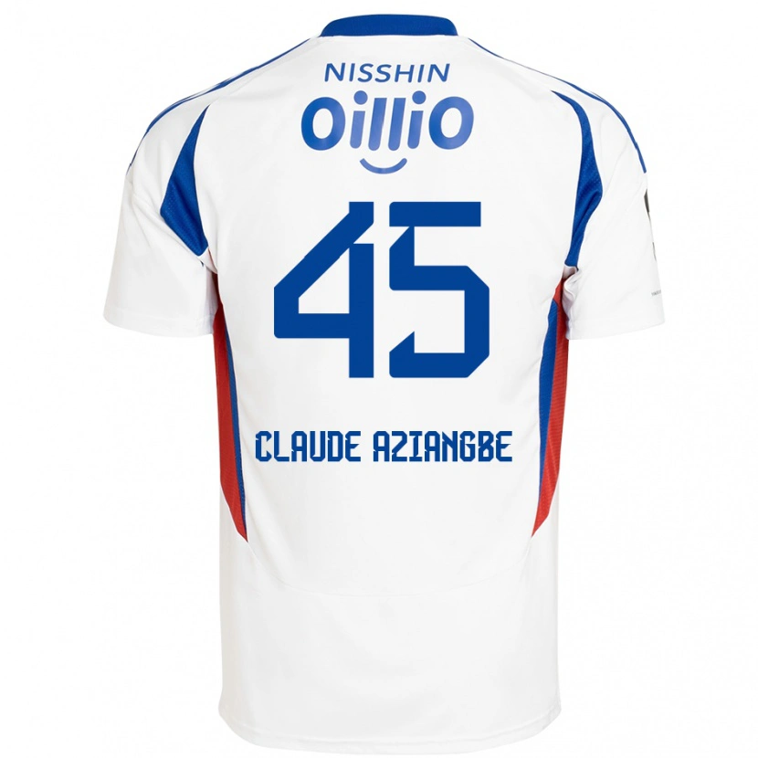 Danxen Kinder Jean Claude #45 Königsblau Weiß Auswärtstrikot Trikot 2025/26 T-Shirt Schweiz