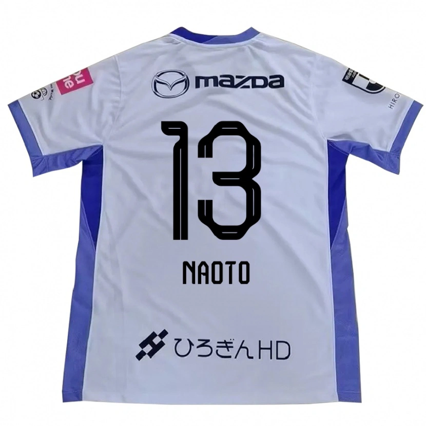 Danxen Kinder Naoto Arai #13 Weiß Orange Auswärtstrikot Trikot 2025/26 T-Shirt Schweiz