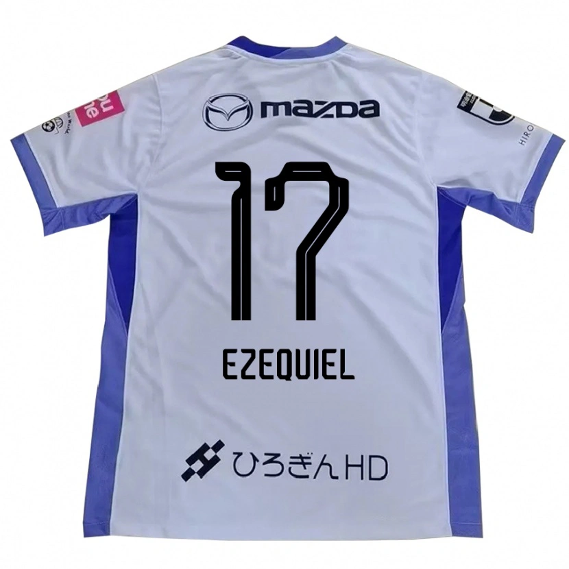 Danxen Kinder Ezequiel #17 Lila Orange Auswärtstrikot Trikot 2025/26 T-Shirt Schweiz