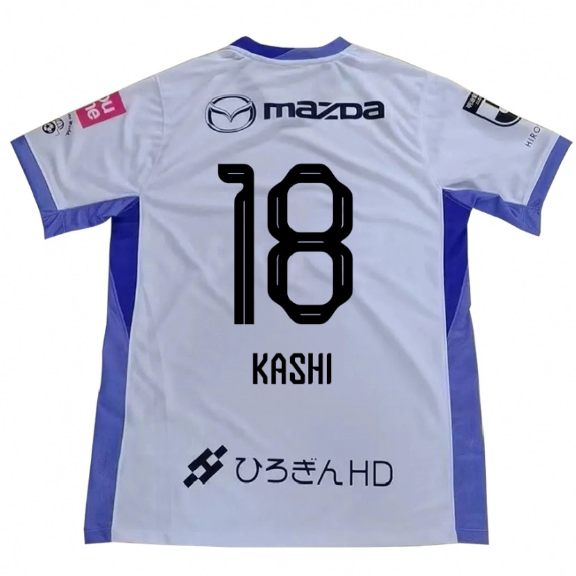 Danxen Kinder Yoshifumi Kashiwa #18 Lila Orange Auswärtstrikot Trikot 2025/26 T-Shirt Schweiz
