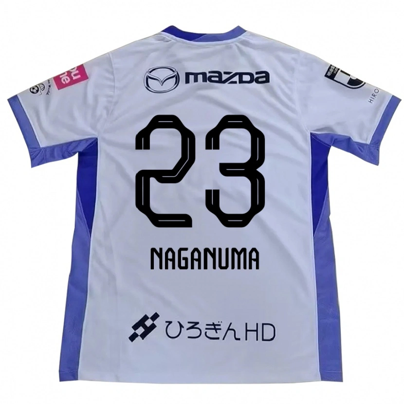 Danxen Kinder Seimei Naganuma #23 Lila Orange Auswärtstrikot Trikot 2025/26 T-Shirt Schweiz