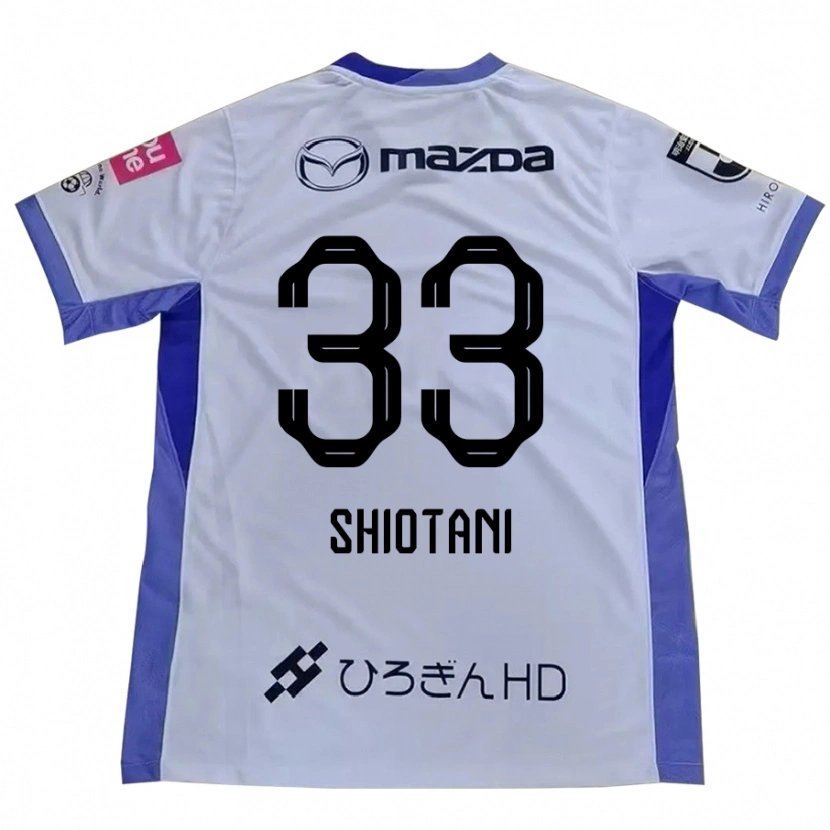 Danxen Kinder Tsukasa Shiotani #33 Lila Orange Auswärtstrikot Trikot 2025/26 T-Shirt Schweiz