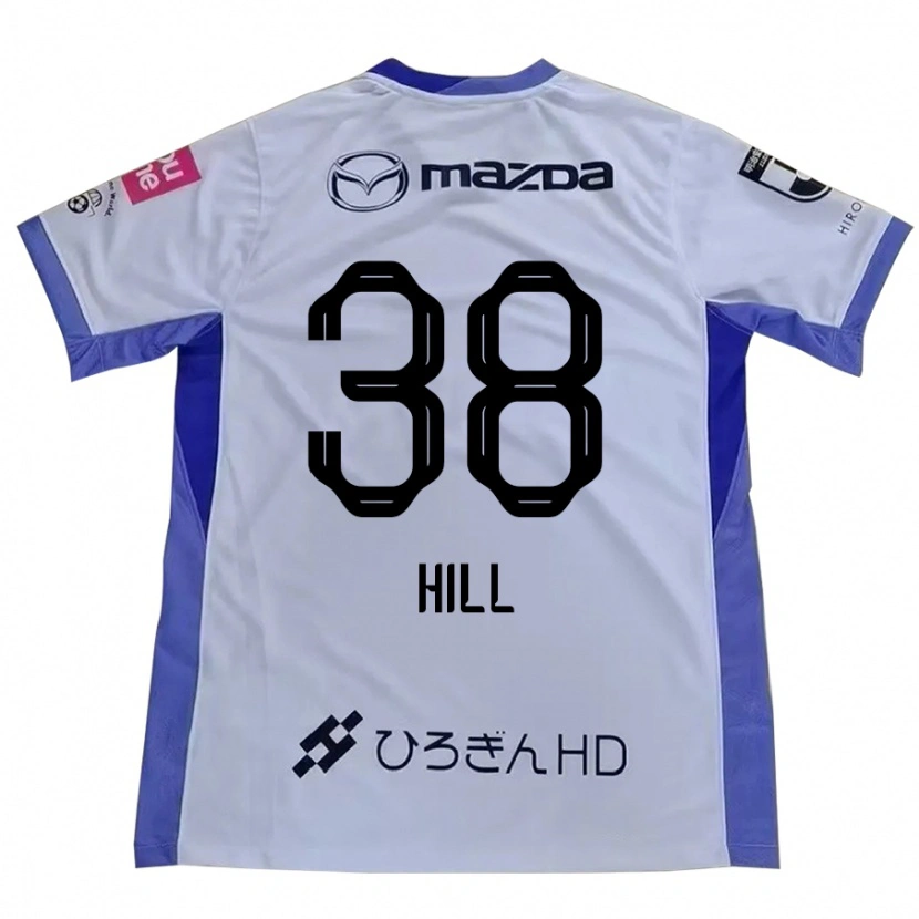 Danxen Kinder Cailen Hill #38 Lila Orange Auswärtstrikot Trikot 2025/26 T-Shirt Schweiz