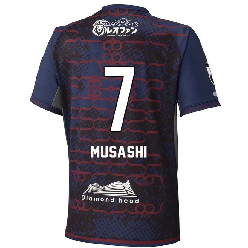 Danxen Kinder Musashi Suzuki #7 Blau Rot Auswärtstrikot Trikot 2025/26 T-Shirt Schweiz