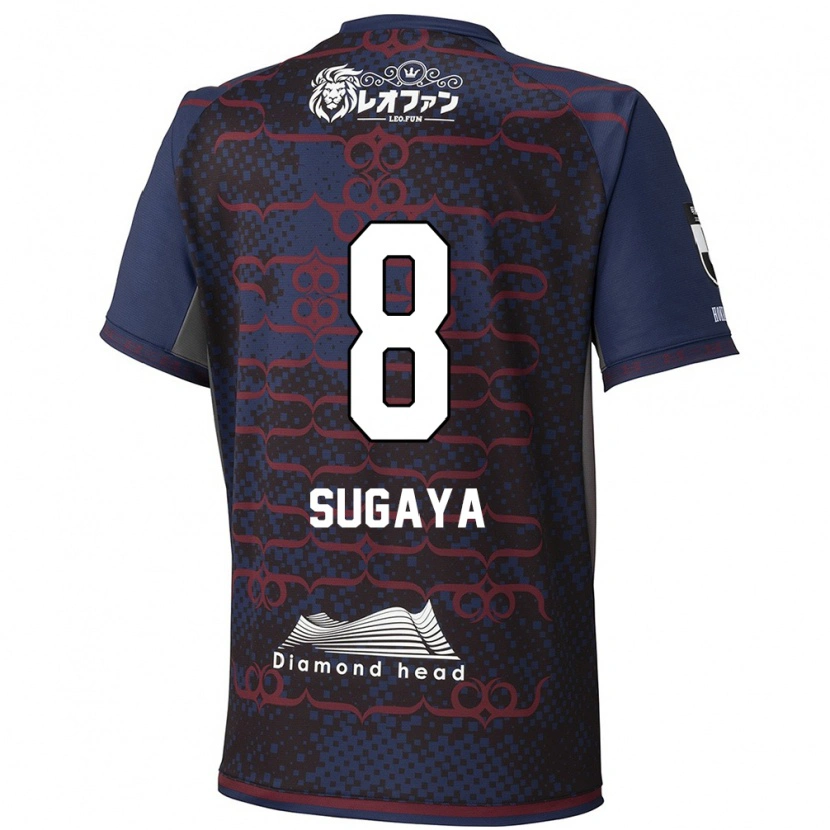 Danxen Kinder Shuto Sugaya #8 Blau Rot Auswärtstrikot Trikot 2025/26 T-Shirt Schweiz