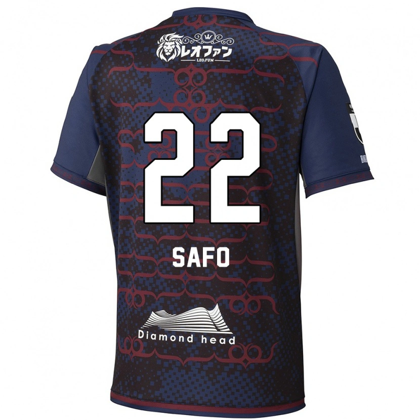 Danxen Kinder Kinglord Safo #22 Blau Rot Auswärtstrikot Trikot 2025/26 T-Shirt Schweiz