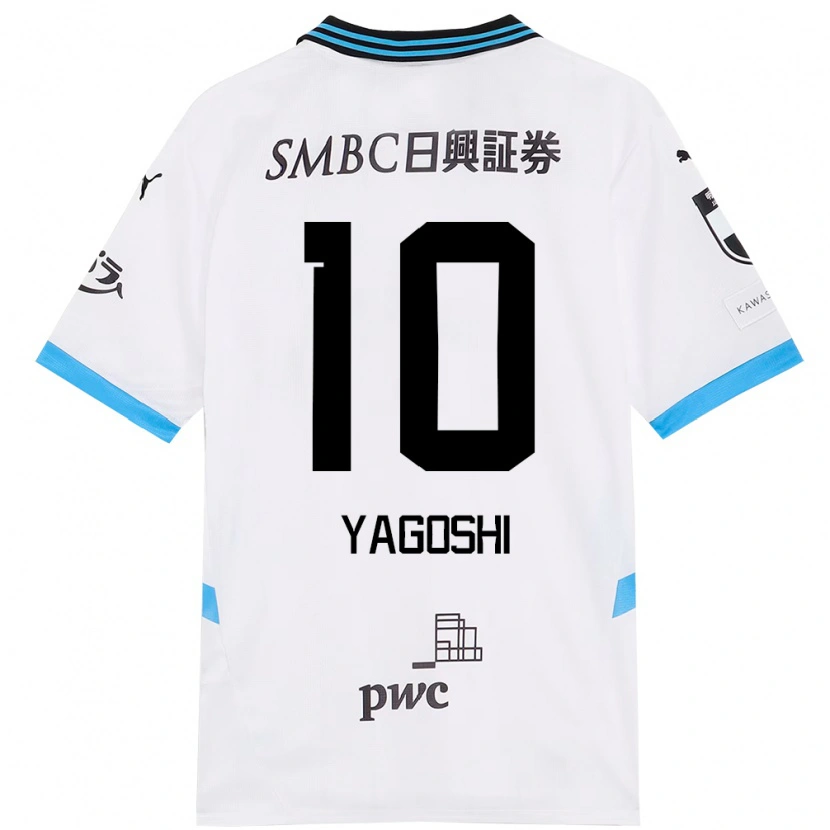Danxen Kinder Mikito Yagoshi #10 Himmelblau Schwarz Auswärtstrikot Trikot 2025/26 T-Shirt Schweiz
