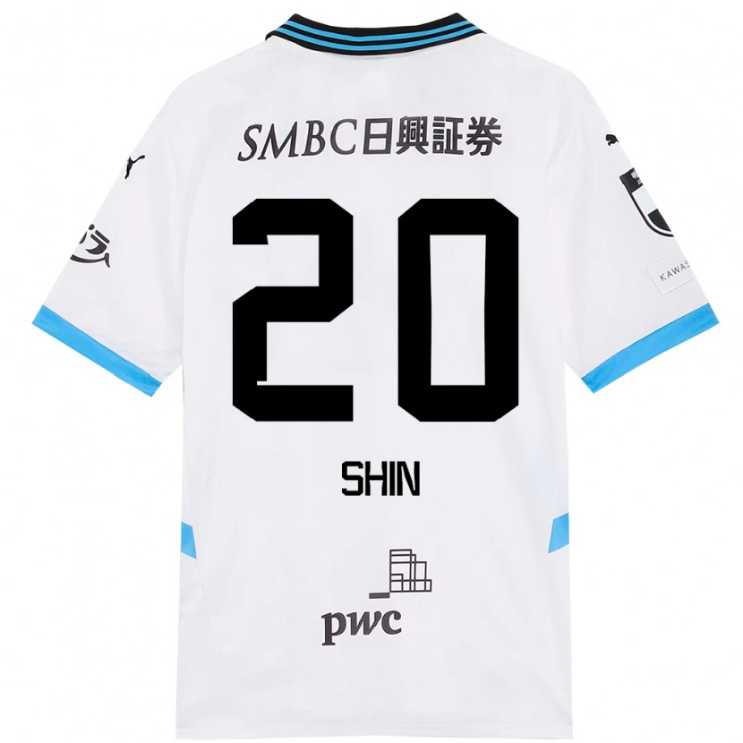 Danxen Kinder Shin Yamada #20 Himmelblau Schwarz Auswärtstrikot Trikot 2025/26 T-Shirt Schweiz