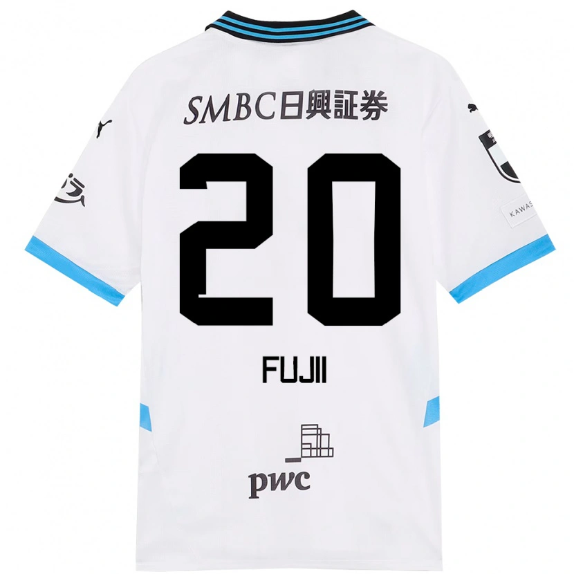 Danxen Kinder Rensuke Fujii #20 Himmelblau Schwarz Auswärtstrikot Trikot 2025/26 T-Shirt Schweiz