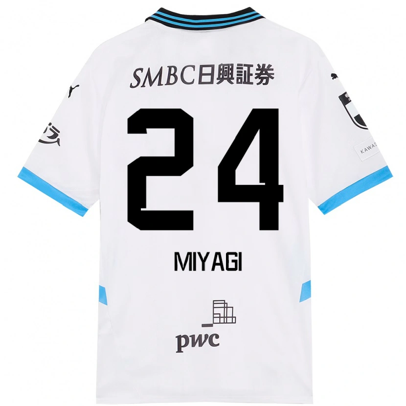 Danxen Kinder Ten Miyagi #24 Himmelblau Schwarz Auswärtstrikot Trikot 2025/26 T-Shirt Schweiz