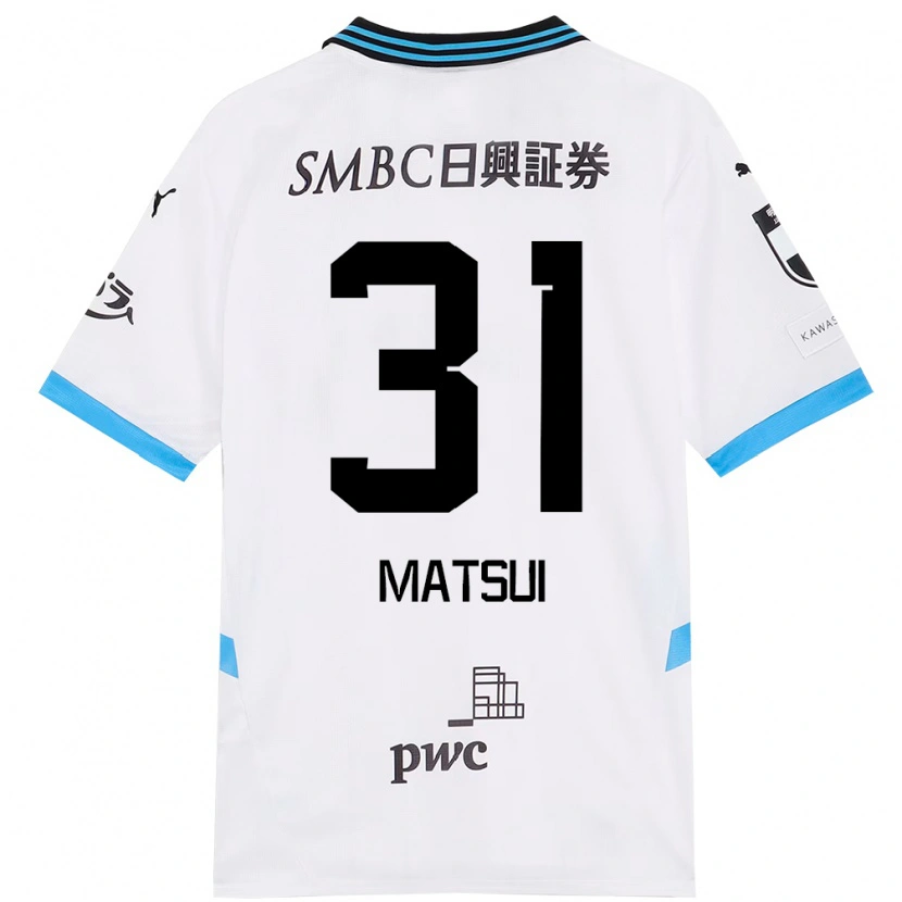 Danxen Kinder Renji Matsui #31 Himmelblau Schwarz Auswärtstrikot Trikot 2025/26 T-Shirt Schweiz