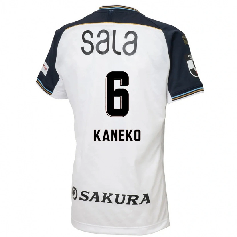 Danxen Kinder Daiki Kaneko #6 Himmelblau Schwarz Auswärtstrikot Trikot 2025/26 T-Shirt Schweiz