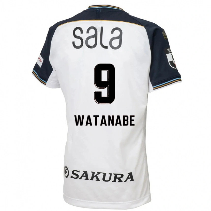 Danxen Kinder Ryo Watanabe #9 Himmelblau Schwarz Auswärtstrikot Trikot 2025/26 T-Shirt Schweiz