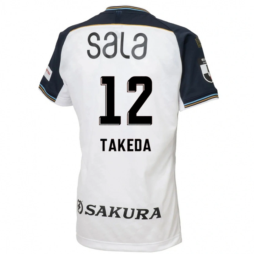 Danxen Kinder Yusei Takeda #12 Himmelblau Schwarz Auswärtstrikot Trikot 2025/26 T-Shirt Schweiz