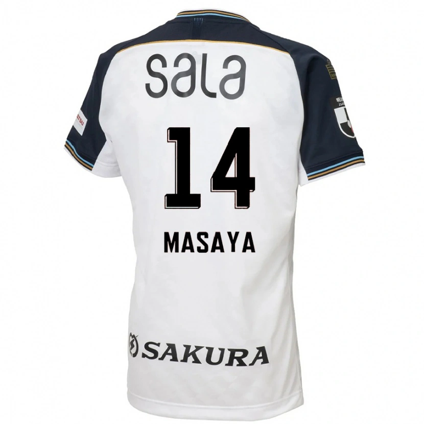 Danxen Kinder Masaya Matsumoto #14 Himmelblau Schwarz Auswärtstrikot Trikot 2025/26 T-Shirt Schweiz