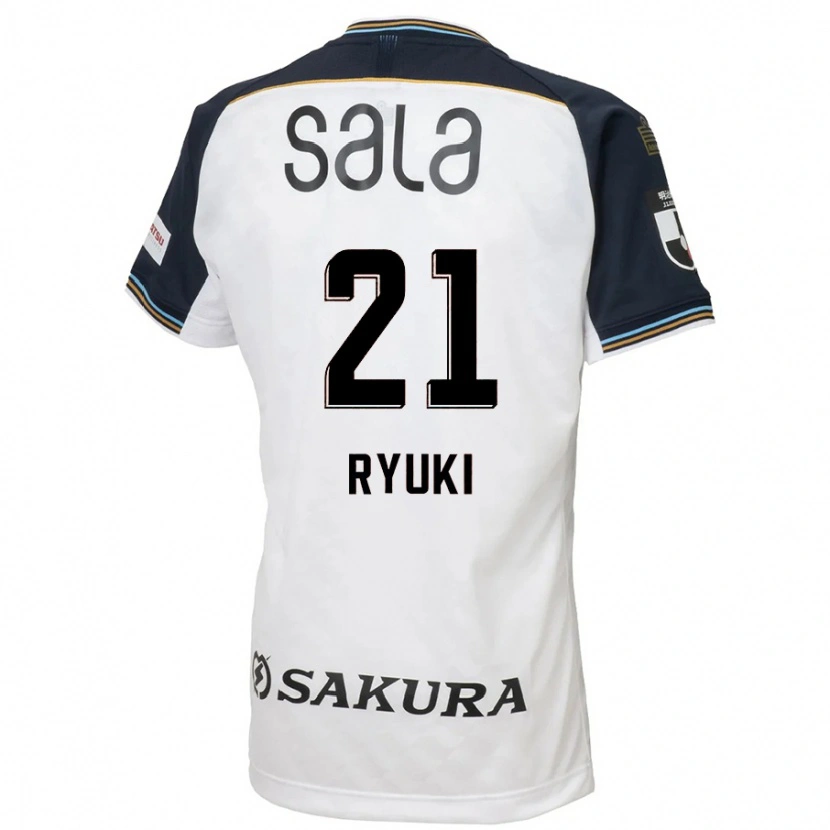 Danxen Kinder Ryuki Miura #21 Himmelblau Schwarz Auswärtstrikot Trikot 2025/26 T-Shirt Schweiz