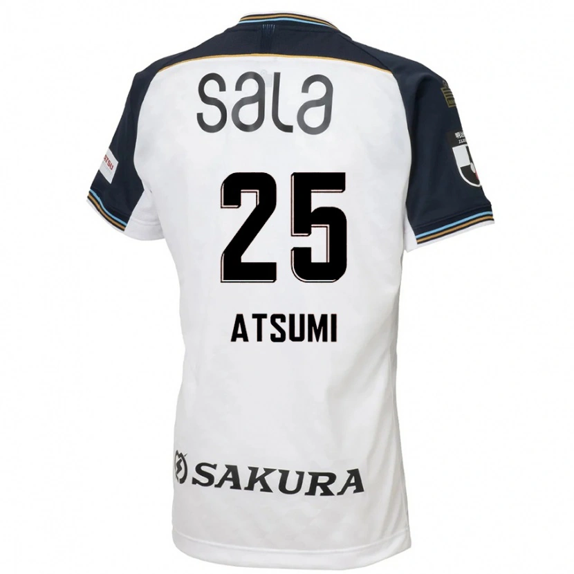 Danxen Kinder Keita Atsumi #25 Weiß Schwarz Auswärtstrikot Trikot 2025/26 T-Shirt Schweiz