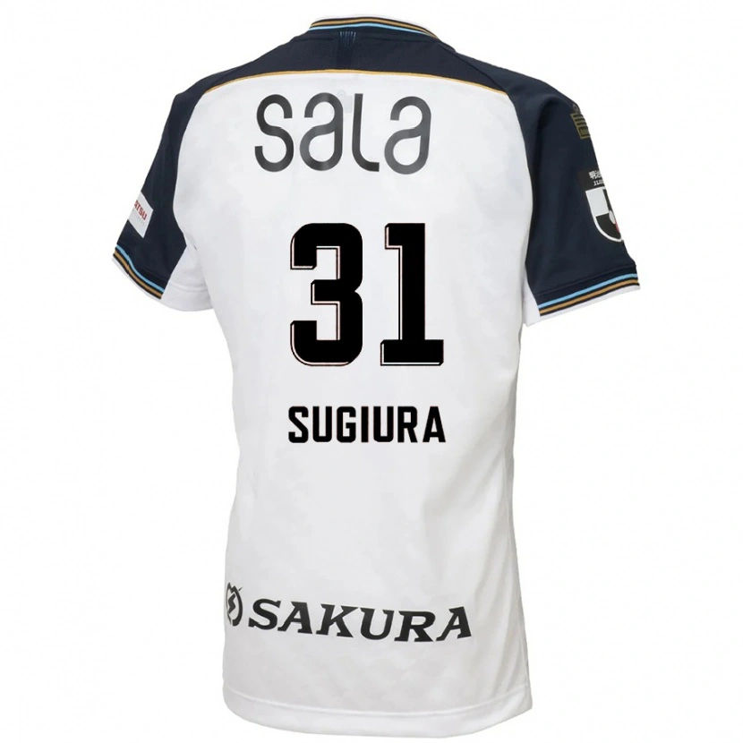 Danxen Kinder Rinnosuke Sugiura #31 Himmelblau Schwarz Auswärtstrikot Trikot 2025/26 T-Shirt Schweiz