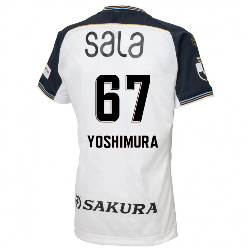 Danxen Kinder Ryusei Yoshimura #67 Himmelblau Schwarz Auswärtstrikot Trikot 2025/26 T-Shirt Schweiz