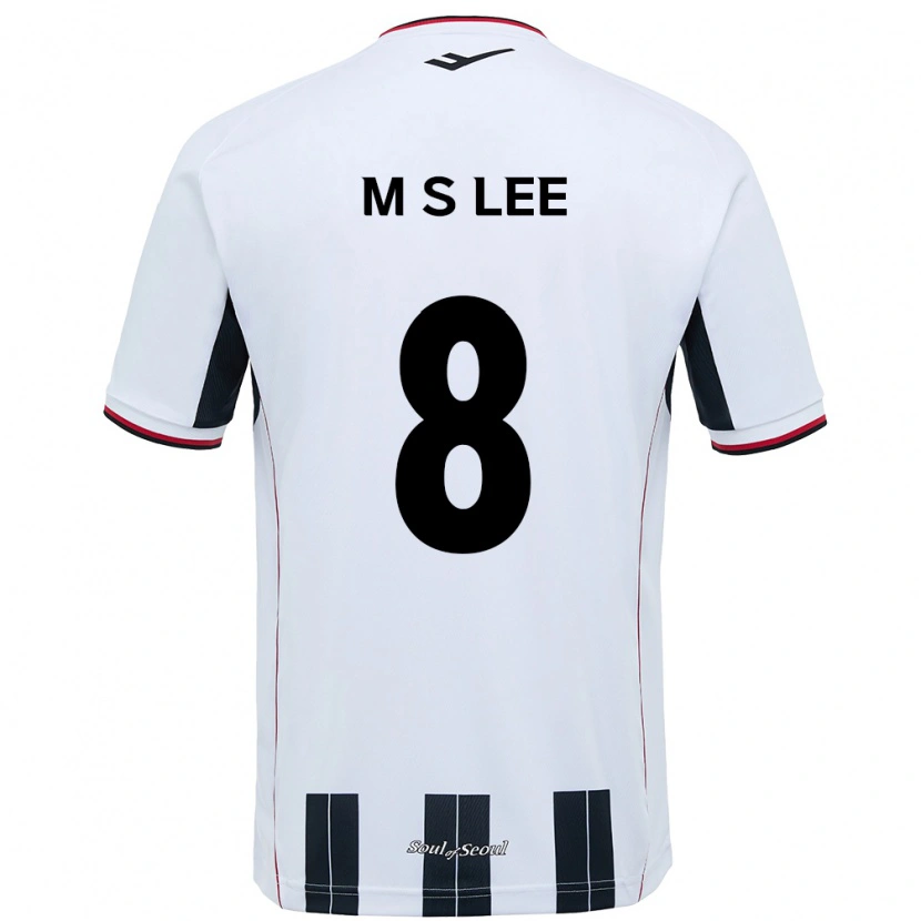 Danxen Kinder Seung-Mo Lee #8 Schwarz Rot Auswärtstrikot Trikot 2025/26 T-Shirt Schweiz